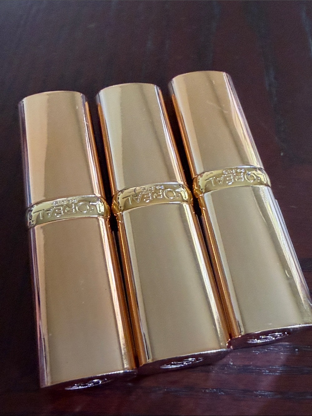 L’Oreal Colour Riche Lipstick set of three Nude Intense Collection